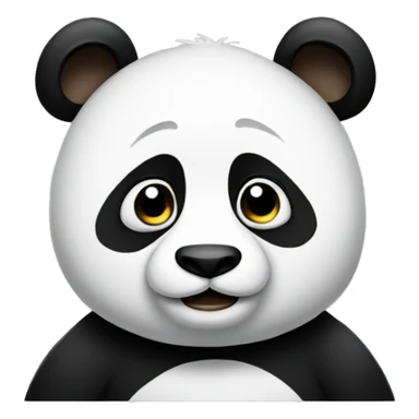 Panda judging you sticker