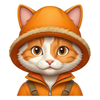 explorer cat sticker
