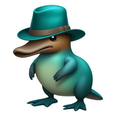 Perry the platypus sticker