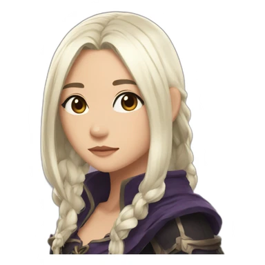 Mona-genshin sticker