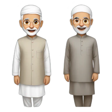 Modi ji as Muslim sticker