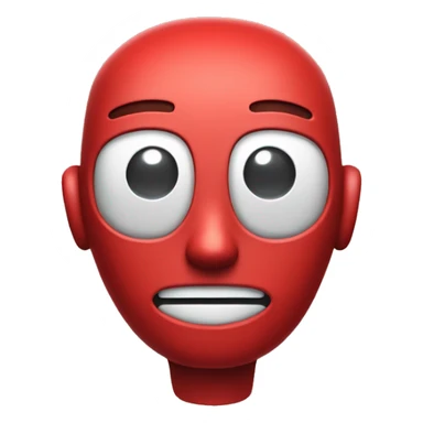 Ai chat bot - in red color sticker