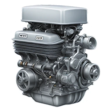 internal combustion engine sticker