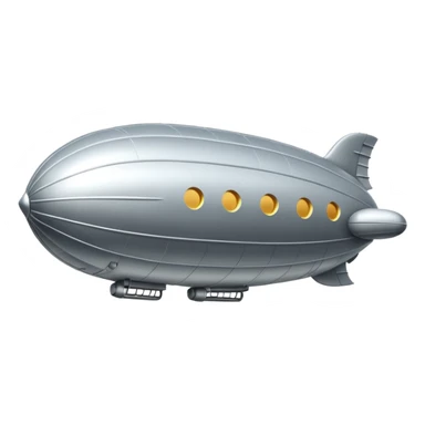 flying zeppelin  sticker