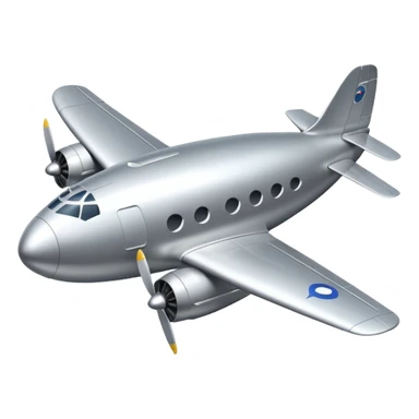 zeppelin plane sticker