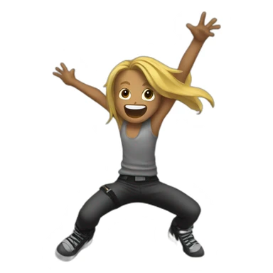 slam metal jump sticker