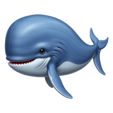 Baleine bleu sticker