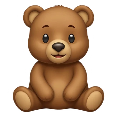 Tu peux me gênerer un Emoji d' ours  dans le style du jeu Super Bear Adventure sticker