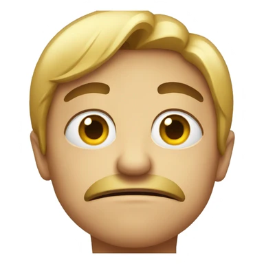 Disgusted emoji  sticker