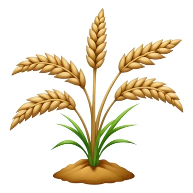 rye plant  sticker