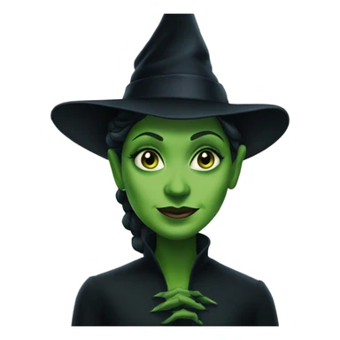 Elphaba from the movie wicked sticker