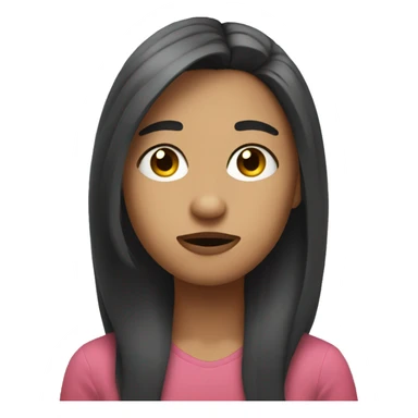 Side eyeing someone doing a TikTok sticker