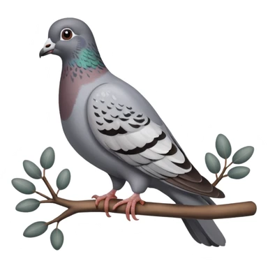 Pigeon sticker