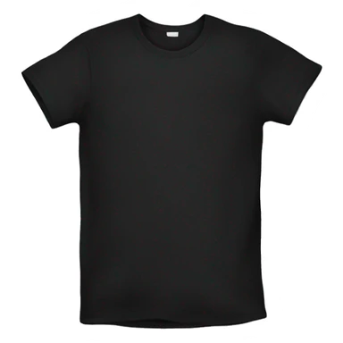 black tshirt .emoji.write onthem 20five sticker