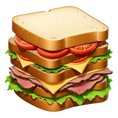 roast beef sandwich sticker