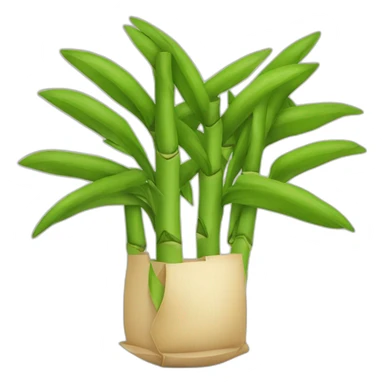 kochender bambus sticker