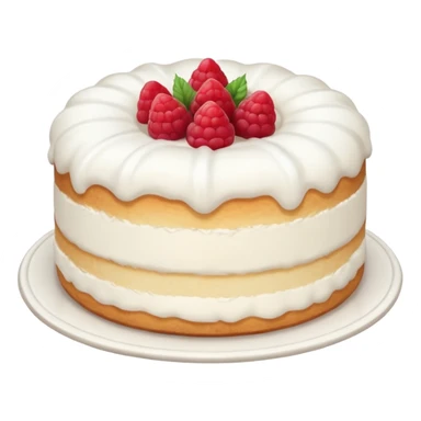 angel food cake sticker