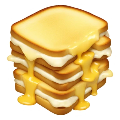 Toasted cheese sandwich  sticker