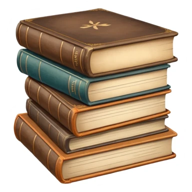 bunch of old book sticker