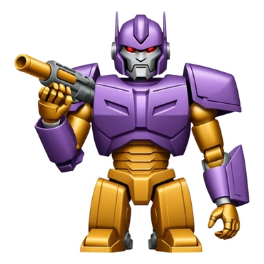 Megatron tanka dönüşmüş hali sticker
