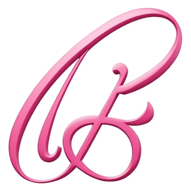 Something pink writing sticker