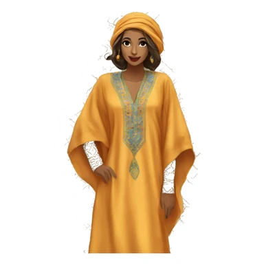 Moroccan Kaftan sticker