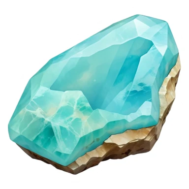 peruvian opal gemstone raw crystal mineral detailed sticker