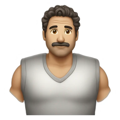 La moue facher sticker