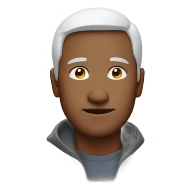 Man fighting against cancer sticker