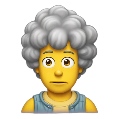 simpsons child sticker