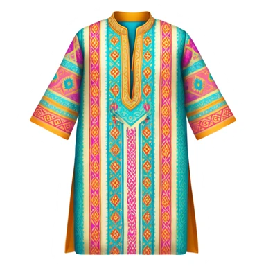 colorful kurta sticker