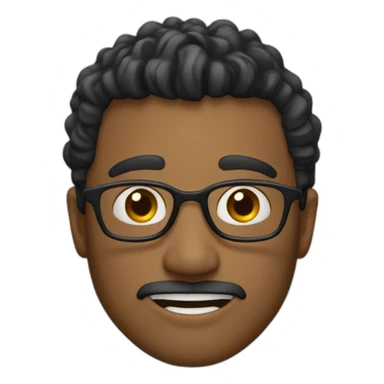 Actor with beggle sticker