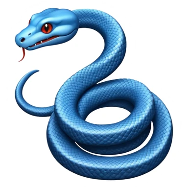 🐍 but it's blue sticker