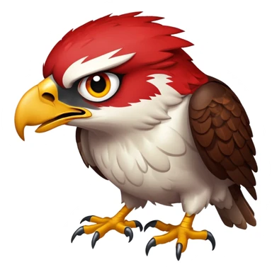 Bloody hawk sticker