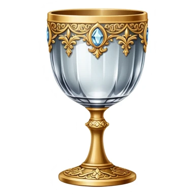 Vintage goblet sticker