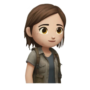 Ellie the last of us sticker