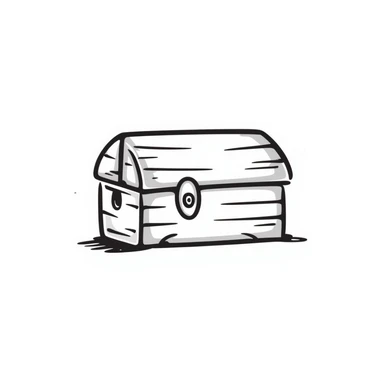 A weapon box sticker