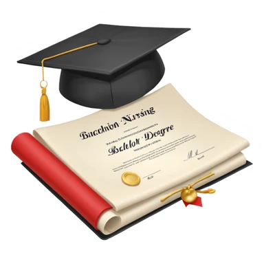 bachelor's degree in nursing sticker