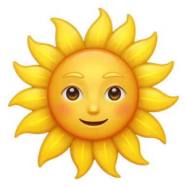 a sun ☀️  sticker