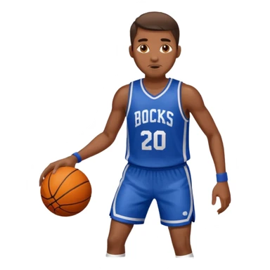 basketball player sticker