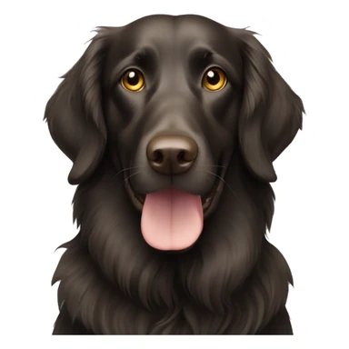 Flatcoated retriver sticker