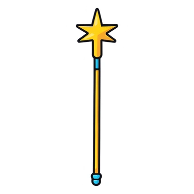 magic wand sticker