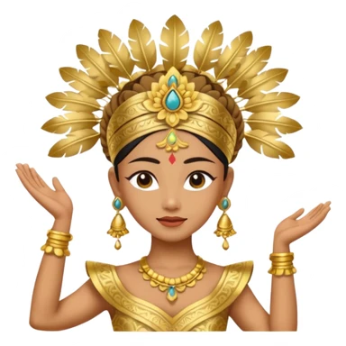 danseuse balinaise sticker