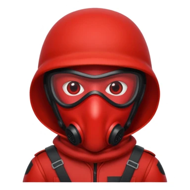 squid game soldier  sticker