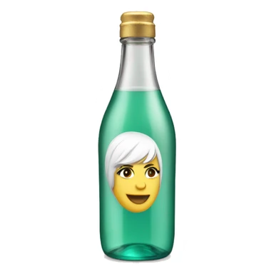 Coquette il bottle sticker