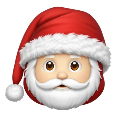 santa hat only no face sticker