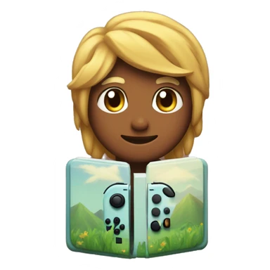 Nintendo switch with stardew valley sticker