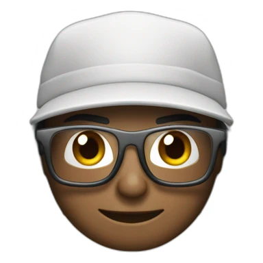 tireur lunette casquette sticker