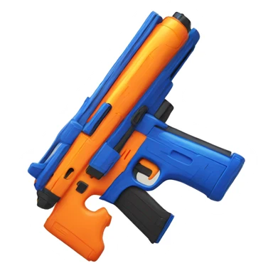 Nerf gun sticker