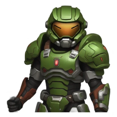 Doom slayer  sticker